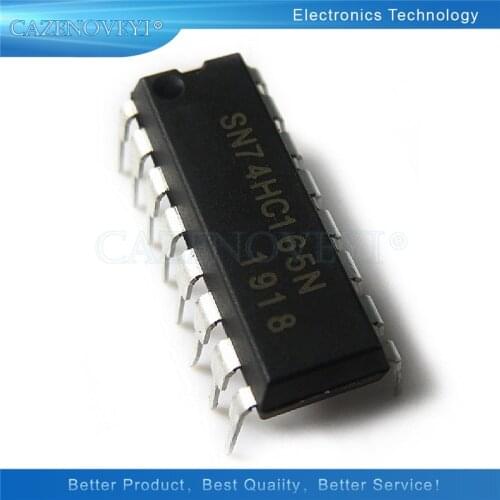 10pcs/lot SN74HC165N DIP16 SN74HC165 DIP 74HC165N DIP-16 74HC165 new and original IC In Stock