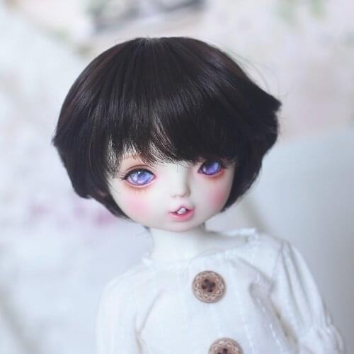 30cm 60cm doll wig High Temperature Fiber short boys hair 1/3 1/4 1/6 BJD Wigs for Dolls Doll accessories