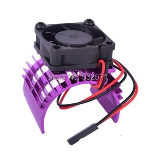 540 550 ELECTRIC Motor Heat Proof cover Heat Sink & Cooling Fan For 1:10 HSP Car