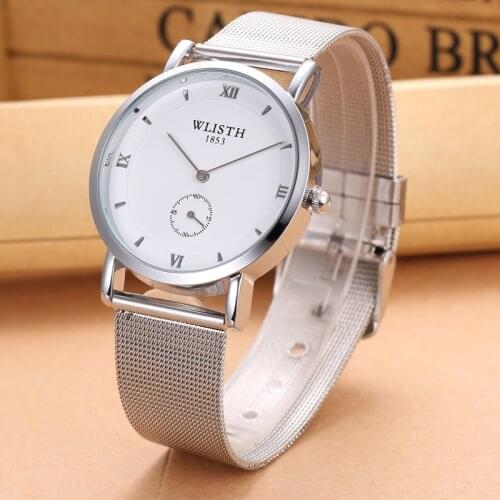 Mens Watch Quartz Watches mesh belt Wristwatch Male Clock Waterproof Minimalist Watch for Men Luxury Fashion Relogio Masculino