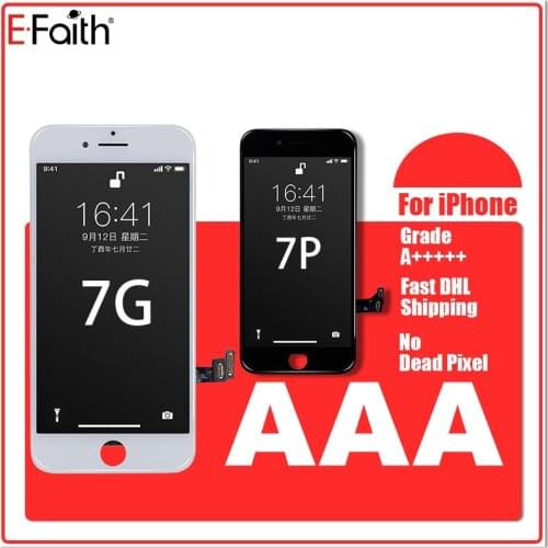 E-FAITH 20PCS Grade A+++ Display LCD For iPhone 7 7G 7P LCD Replacement Touch Screen Digitizer Assembly Display No Dead Pixel