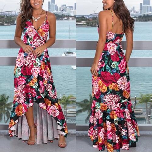 Летние платья с принтом Goocheer China At AliExpress