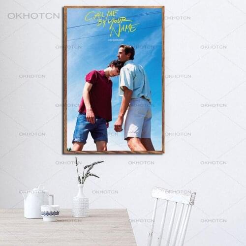 Call Me By Your Name Film Canvas Art Painting Hot Movie Timothee Chalamet Elio Poster Wall Art Print Picture For Living Room