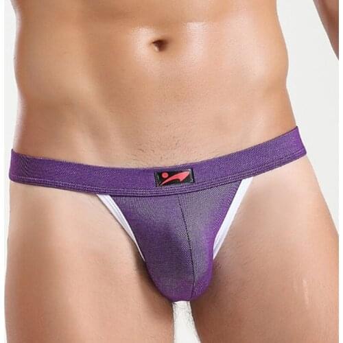 Brand 2018 Mens Sexy Underwear Comfy Underpants Men Cotton Briefs Jockstrap Thongs Gay Penis Pouch Bikini Men Briefs