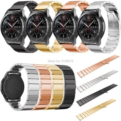 New Genuine Stainless Steel Bracelet Smart Watch Band Strap For Samsung Gear S3