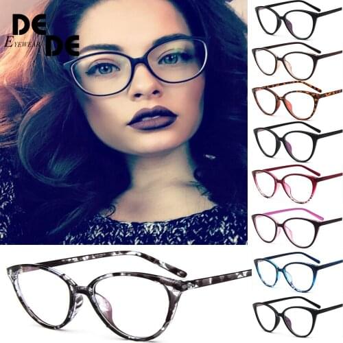 New Glasses frame clear lens Women brand Eyewear optical frames myopia transparent Temples for glasses