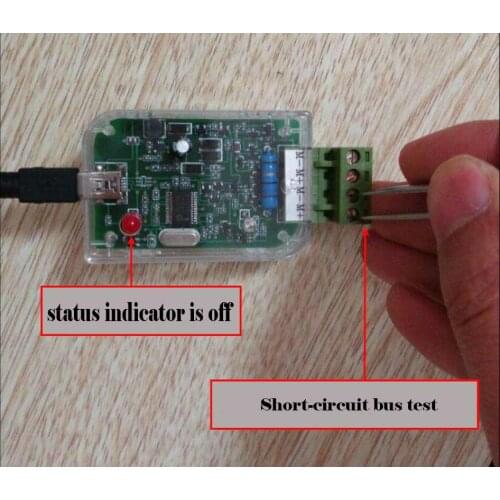Industrial-grade USB to MBUS host module USB-MBUS meter reading communication debugging-USB power supply 10 loads