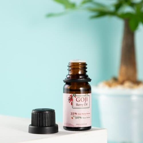 Anti-wrinkle anti-aging Hyaluronic acid goji berry Essential oil rose aroma Chinese Wolfberry Facial Serum cream whitening