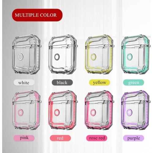 Transparent Case for Airpods 2/1 airpods pro headphone Accessories Clear Protector Earpods aipods cases for Funda airpods case