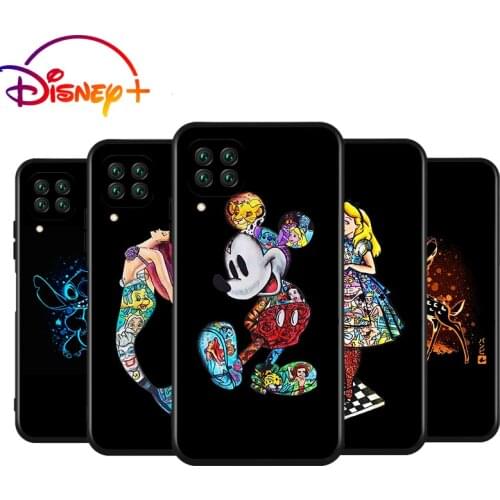 Disney Princess Marvel Silicone Cover For Huawei Nova 8 7i 7 SE 6 SE 5T 5i 5 Z 4 E 3 3i 3E 2 i Pro Lite Black Soft Phone Case