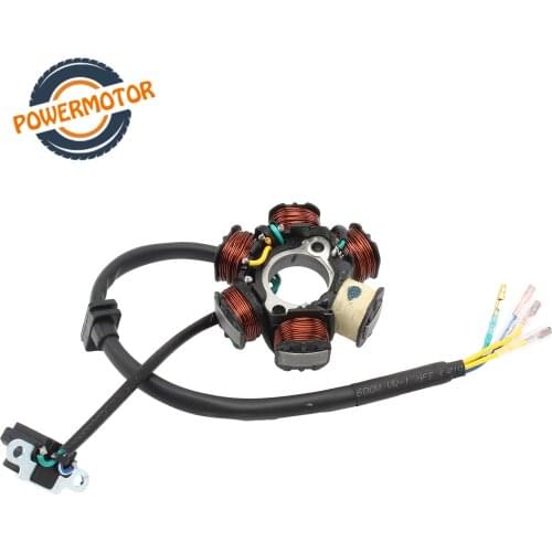 Motorcycle Stator For Z190 Zongshen 2v 190cc ZS1P62YML-2 2V Z190 Engine With Electric Starter Electric Start Pit Dirt Bike