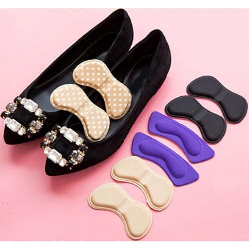Women Insoles For Shoes High Heels Adjust Size Adhesive Heel Liner Grips Protector Sticker Pain Relief Foot Care Inserts Insoles