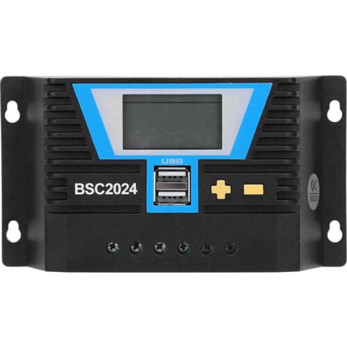 Solar Controller Intelligent Identification Photovoltaic Panel Charging BSC2024 20A/40A/60A/80A 12/24V