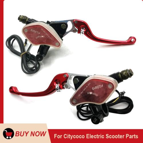 Electric Vehicle Modification Parts, Brake Upper Pump with Hydraulic Pump, Brake Handle for Citycoco Electric Vehicles