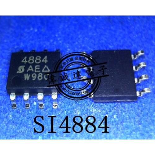 1Pieces New Original SI4884DY-T1-E3 SI4884 4884 SOP8 In Stock Real Picture