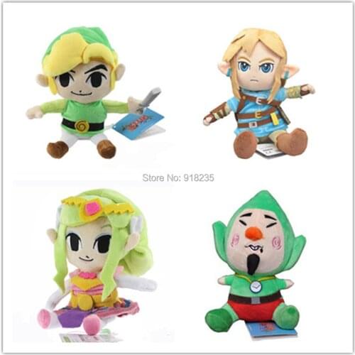 10/Lot Zeda Link Tingle princess Bokoblin 18-28CM For Anime Cartoon Gifts Plush Doll Stuffed Toys