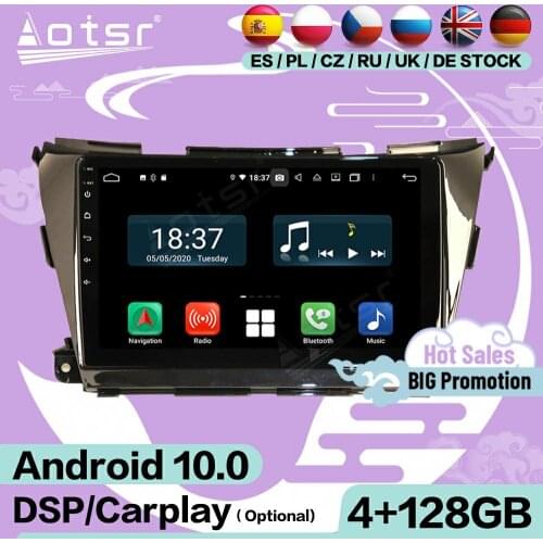 2 Din Carplay Multimedia Stereo Android For Nissan Morano 2015 2016 2017 2018 2019 2020 Audio Radio Receiver Recorder Head Unit