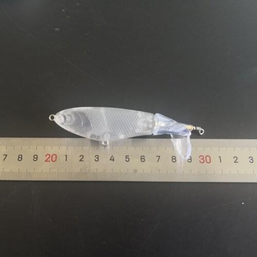 5pcs Round eye 90MM body unpainted fishing lure blank pencil bait plopper lure body P2