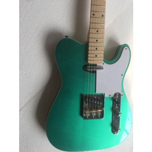 Free delivery / green silver special guard high quality TL Guitar / customizable China Electric Guitar