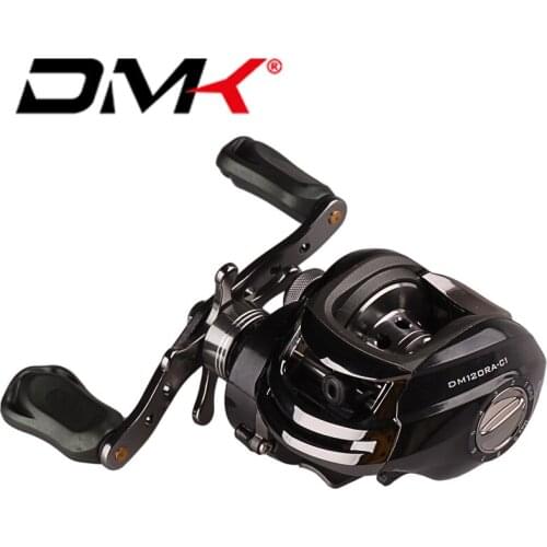 DMK Right Handle Baitcasting Fishing Reel 6.3:1/11BB Bait Casting Reel Fishing Tackle Carretilha Pesca Round Coil Carp Fishing