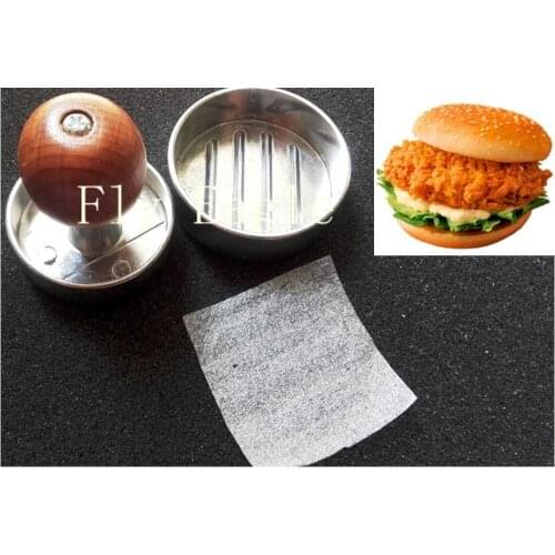[ Fly Eagle ] Kitchen Tools Stuffed Burger Press Hamburger Grill BBQ Patty Maker Metal Cooking Accessories DIY Meat New