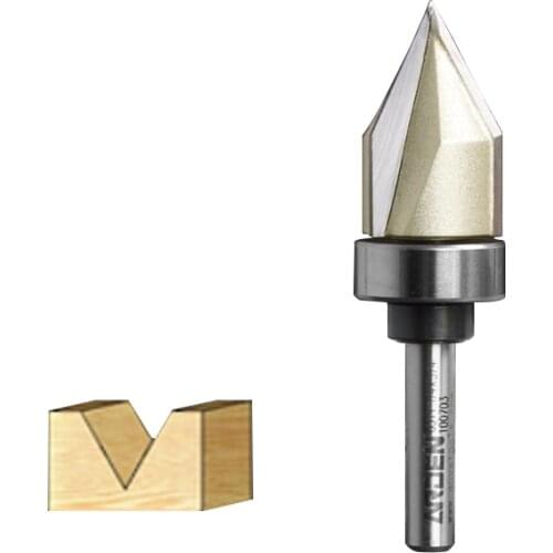 Fresas para router Woodworking Tool Drawing Arden Router Bit - 1/4*5/8 - 1/4" Shank - Arden A0311014