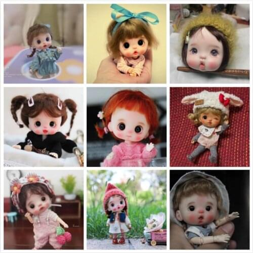 OB11 Handmade doll customization dolls Mini Doll cute doll