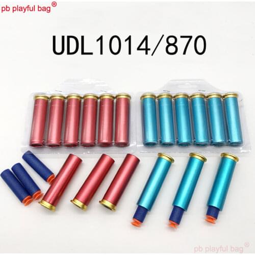 PB Playful Bag Outdoor Sports CS Tactical Soft Bullet Upgrade Material Cartridge Case diy UDL1014 870 Toy Accessories IG06
