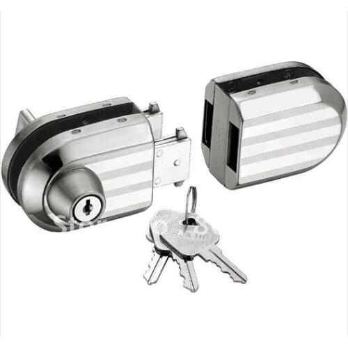 Glass Door Lock for Double Glass Door with high quality