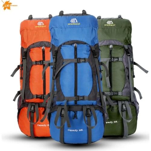 Outdoor Backpack Camping Climbing Bag Womens bag Waterproof Mountaineering Hiking Backpacks Sport Bag Climbing Rucksack