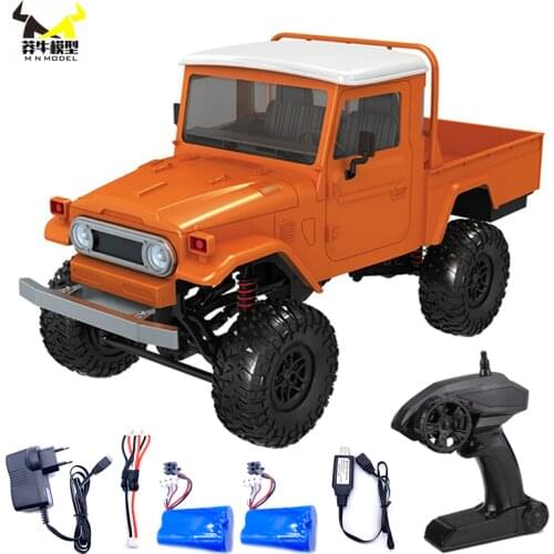 WPL MN45 2.4G RC Car Crawler Off-road Car Buggy Moving Machine WPL MN RC Car 4WD Crawler Climbing Off-Road Truck FJ45 for Kids