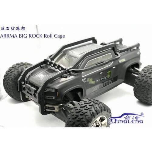 Remote control car roll cage wheelie bar protective cover nylon production for 1/8 ARRMA BIG ROCK