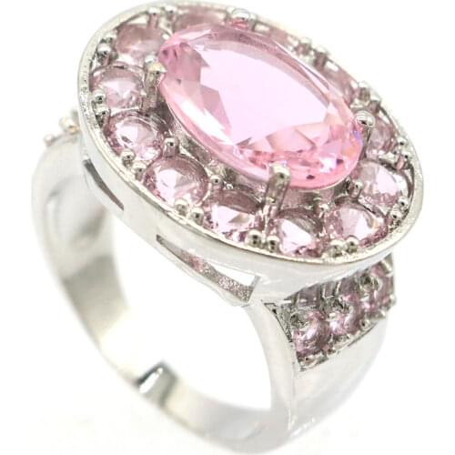 22x8mm 2021 Hot Sell Created Tanzanite For Women Daily Wear Silver Rings Wholesale Drop Shipping