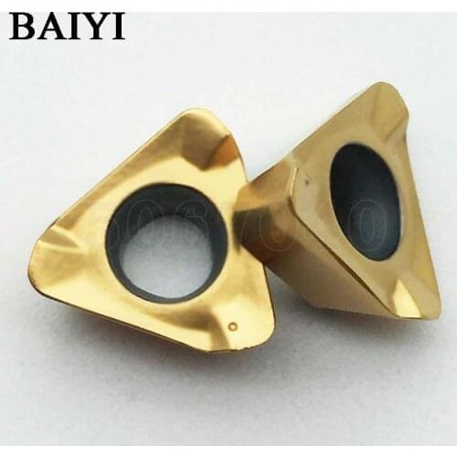 10pcs Carbide insert External turning tools 3PKT100408R 3PKT150508R M TT9080 CNC lathe tool 3pkt 100408 Milling tool Hard Alloy