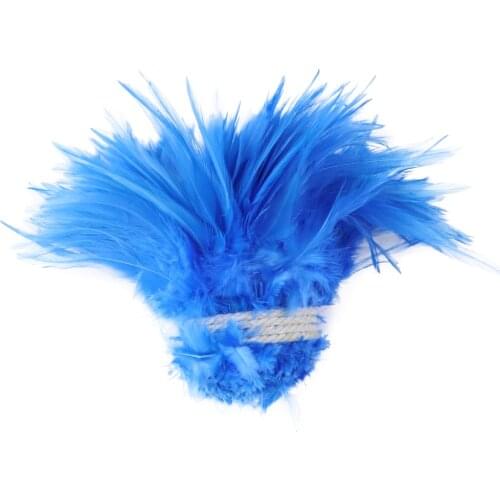 100Pcs/lot Rooster Feathers white bundle for Crafts 4-6inch Jewelry making Decoration Chicken feather Plume wholesale