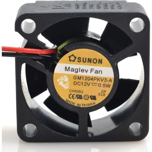 FOR SUNON Construction of 4CM 4020 12V 0.5W GM1204PKV3-A 2 Line Heat dissipation Fan
