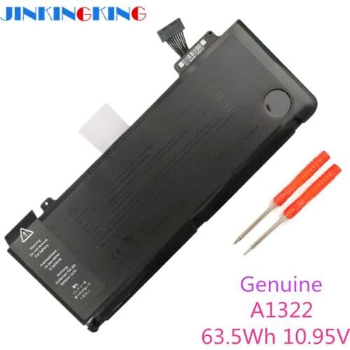 Korea cell 63.5Wh 10.95V A1322 A1278 Battery For Apple MacBook Pro 13" 2009 2010 2011 MB991LL/A MB990LL/A MB990J/A MC700 MC724