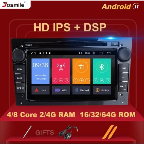 2 din Android 11 Car DVD Player For Opel Vectra C Zafira B Corsa D C Astra H G J Meriva Vivaro Multimedia Radio GPS Navigation