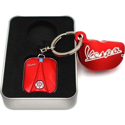 For Vespa GTS300 GTS GTV LX PX LX Sprint Primavera 50 125 150 250 300 300ie Motorcycle Accessories Keychain Key Ring