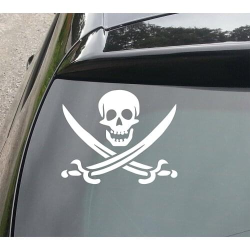 For Skulland Swords Pirate er 150mm Car Styling
