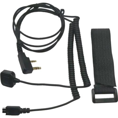 Motorcycle Helmet Headsets Intercom Handle Finger Control Cable K Port Two-way Radio Connection Wire for T-Max R1 R1 plus M2 M3