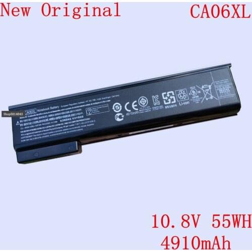 New Original Laptop Li-ion replacement Battery CA06XL for HP ProBook 640 645 655 650 G1 10.8V 55WH 4910mAh