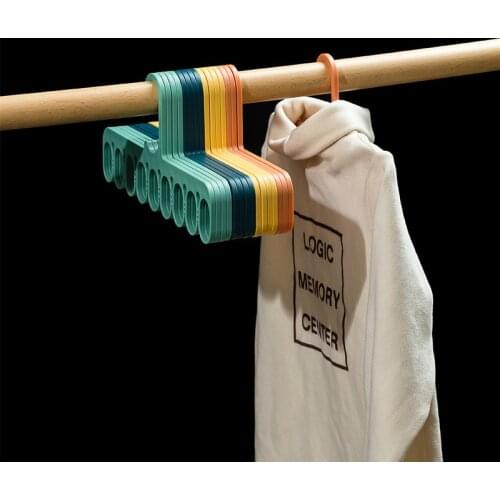 Clothes Rack Multifunction Clothespin Plastic Storagehangers Drying Rack Sock Underwear Rack Drying Hanger Wardrobe Organizer