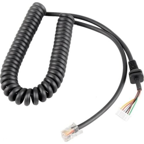 Replacement Microphones Mic Cable Cord Wire for Yaesu MH-48A6J FT-7800 FT-8800 FT-8900 FT-7100M FT-2800M FT-8900R