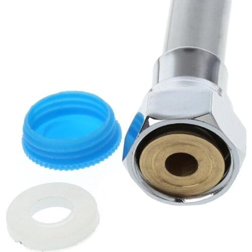 1.5m PVC Flexible Shower Hose Bathroom Plumbing Explosion-proof Hand Held Pipe 4XFB