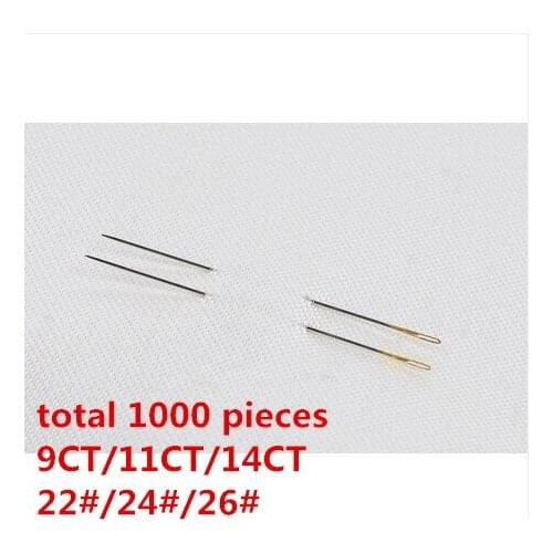 1 Lot=1000 Pieces Factory Shop Cross Stitch Needle / Embroidery Needle
