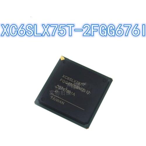 1PCS Original XC6SLX75T-2FGG676I BGA-676 XC6SLX75T BGA676 Embedded-FPGA Field Programmable Gate Array