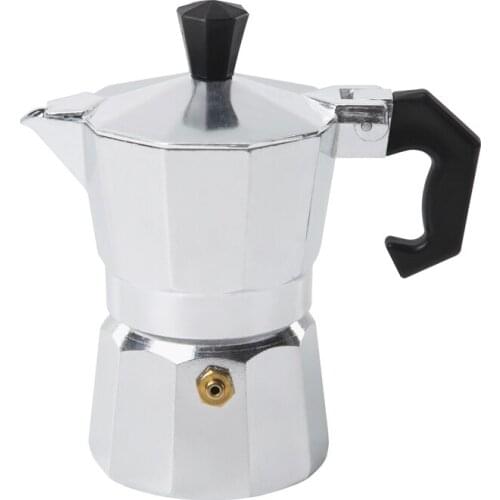 1cup/9cup Aluminum Coffee Maker Mocha Espresso Percolator Pot Coffee Maker Moka Pot Stovetop Home Kitchen Appliances