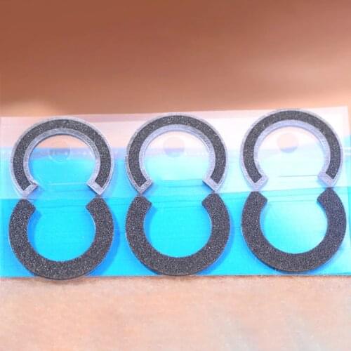 30pcs 15.4mm Speaker Unit Earphones DIY Tuning Cotton Pad Dustproof Tuning Paper Cotton for MX500 Drivers