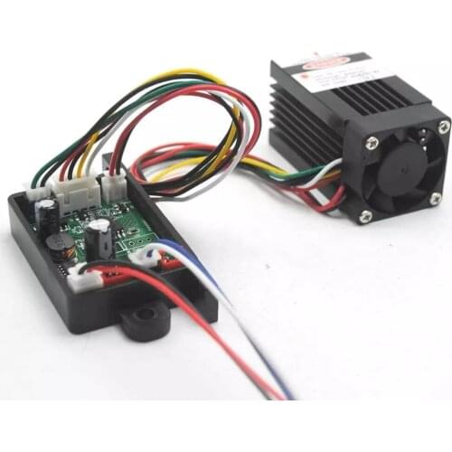 80mw-100mw 532nm 12V Industrial Green Dot Ray Laser Diode Module w TTL 0-20KHZ